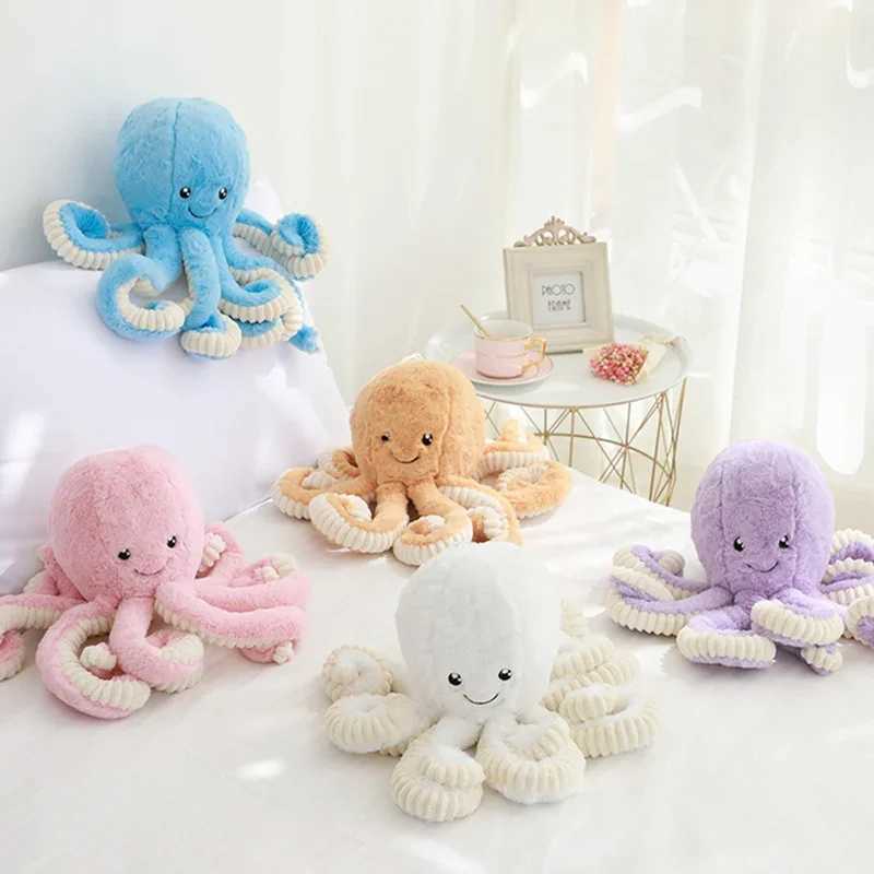 18-80cm Large Size Toy Octopus Plush Toys PP Cotton Stuffed Animals Doll For Children Girls Home Decoration Birthday GiftsM240801