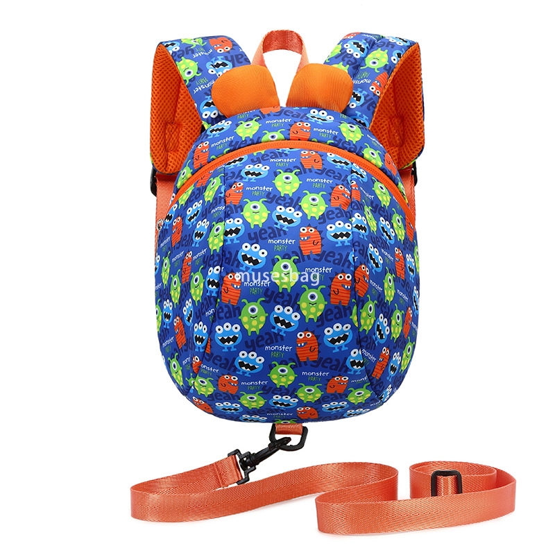 Children's backpack Dinosaur cartoon kindergarten infant anti-lost backpack Dinosaur backpack years old
