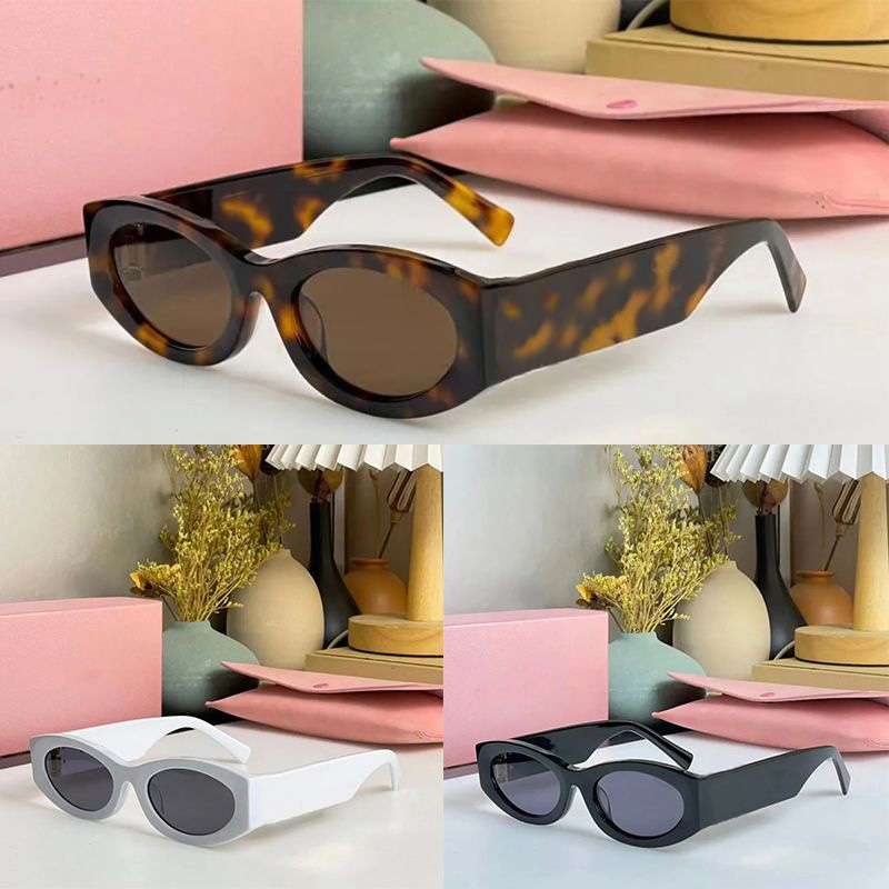 Designer Sunglasses Fashion Oval Hot Sale Eyewear for Women Sunglasses Casual Beach Radiation Protection UV400 Glasses Classic Men's Sunglasses
