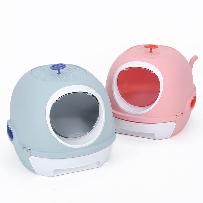 Cat fully enclosed drawer, toilet, basin, odor, deodorization, anti splashing cat litter basin