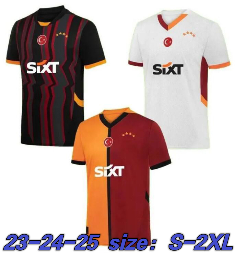 2024 2025 Galatasaray ICARDI Soccer Jerseys ZIYECH MERTENS TETE S.OLIVERIA AKTURKOGLU BOEY BATSHUAYI ZAHA 24 25 football shirt