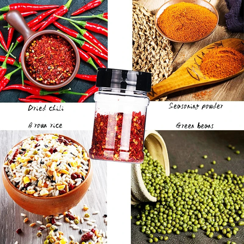 Ultensilio for Kitchen Condiment Seasoning Container Spice Bottles Seasoning Condiments Door Storage Jars Spices Plastic Set Box 240801