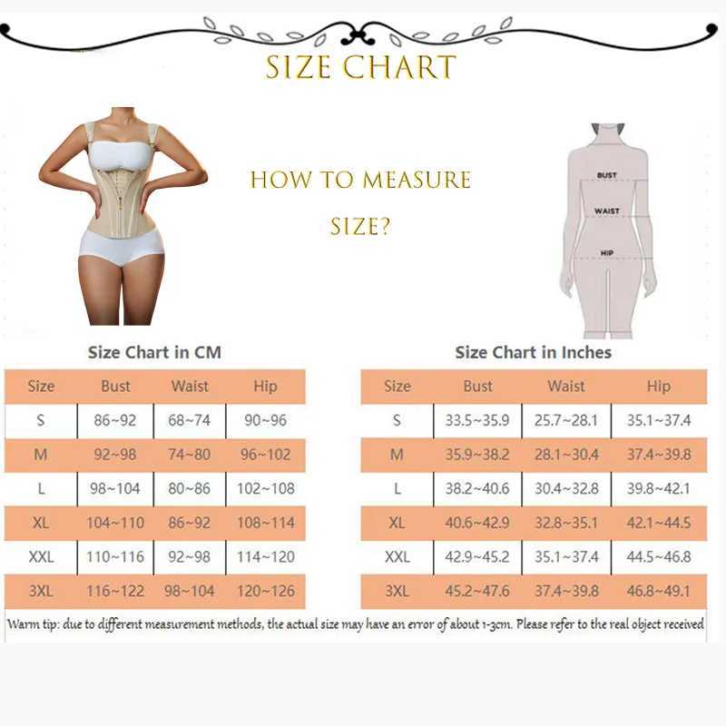 Fajas Colombians Girdles with buckles and zippers Postpartum BBL corset female Postsurgery waist shaping device W240801