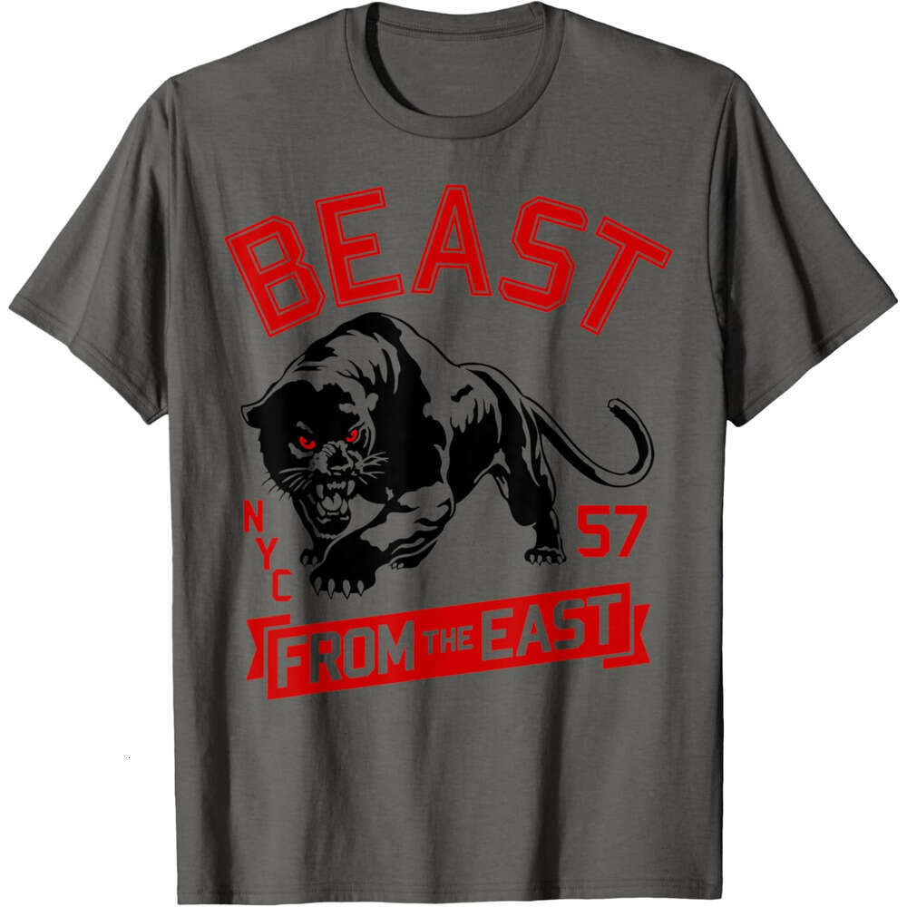 T shirt Mens Beast From The East NYC Panther Collegiate Graphic T-Shirt shirts tshirt graphic tee Casual tops summer clothes Short sleeve Free shippin