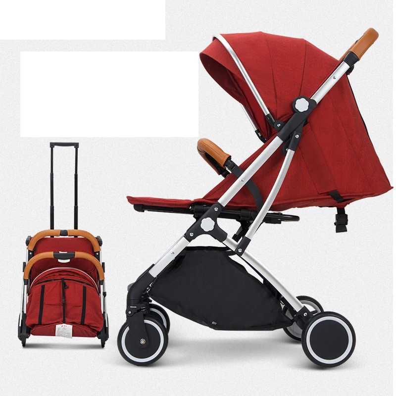 Lightweight baby stroller foldable stroller ultra lightweight portable travel cabin baby stroller Kinderwagen baby stroller W250109