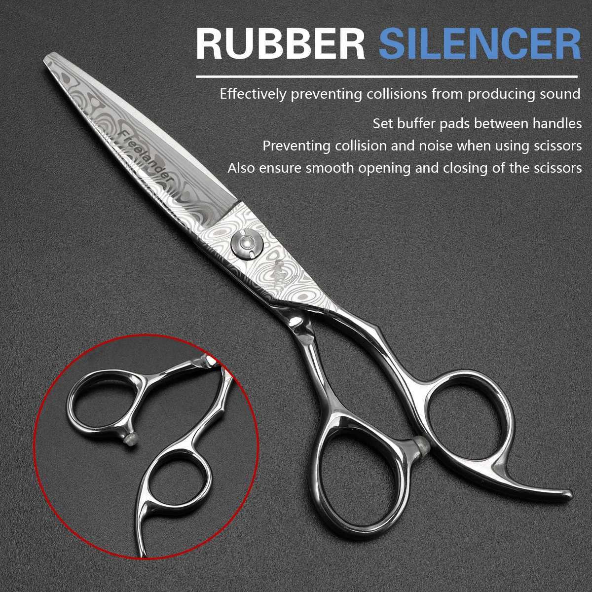 New Arrival 6-inch stainless steel hair clipper used for thin hair cutting high-quality hairstyles and trimming hair Z241213