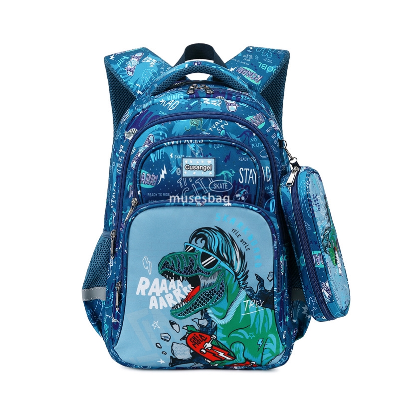 Foreign trade schoolbag for primary school children from grade three to grade six unicorn backpack women's ultra-light spine protection children 