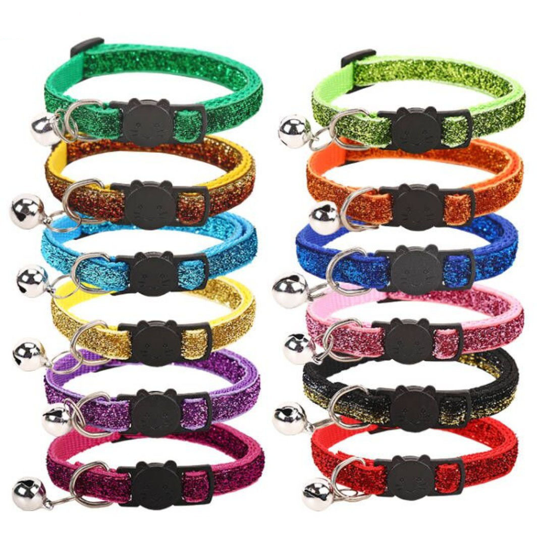 Head Bell Adjustable Size Pet Small Collar Cat Dog