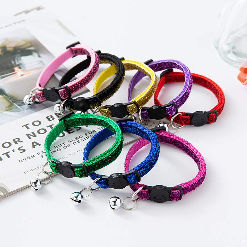 Head Bell Adjustable Size Pet Small Collar Cat Dog