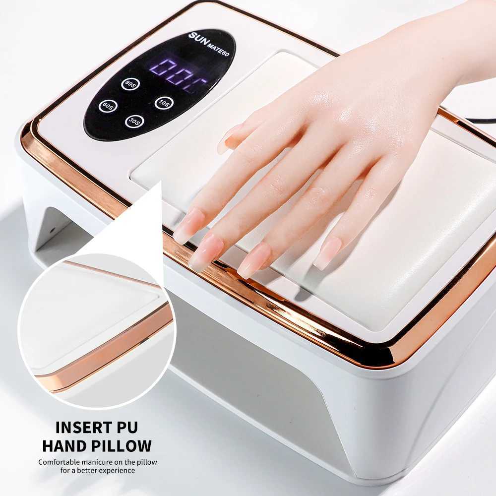 380W Professional Nail Dryer 90 Leds Nail Dryer UV Lamp for Curing All Gel Nail Polish Motion Sensing Manicure PedicureCL2400806
