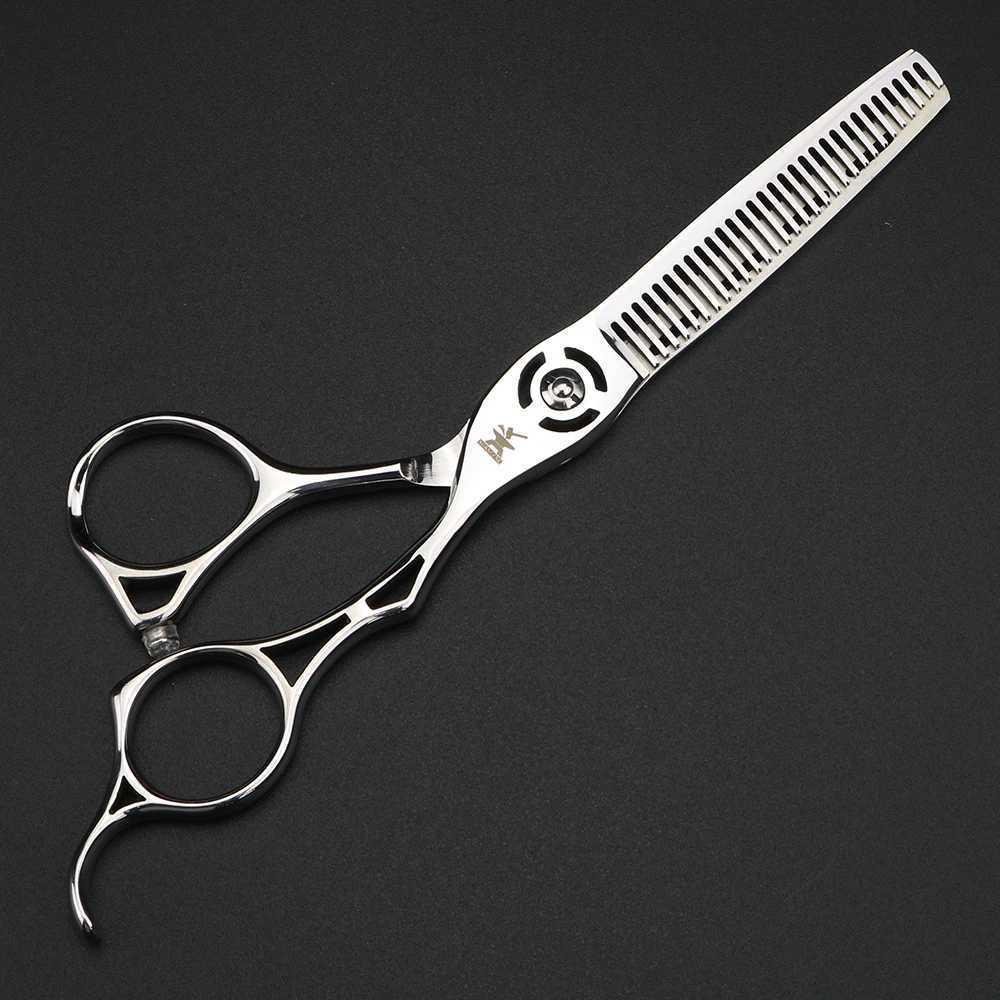 New Arrival Xuanfeng 6-inch hollow handle scissors barber scissors and 440C steel thin scissors Z241213