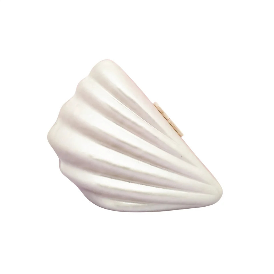 Pearl shell acrylic box handbag womens dinner clutch wallet cross body bag womens mini party womens lipstick evening wallet 240819