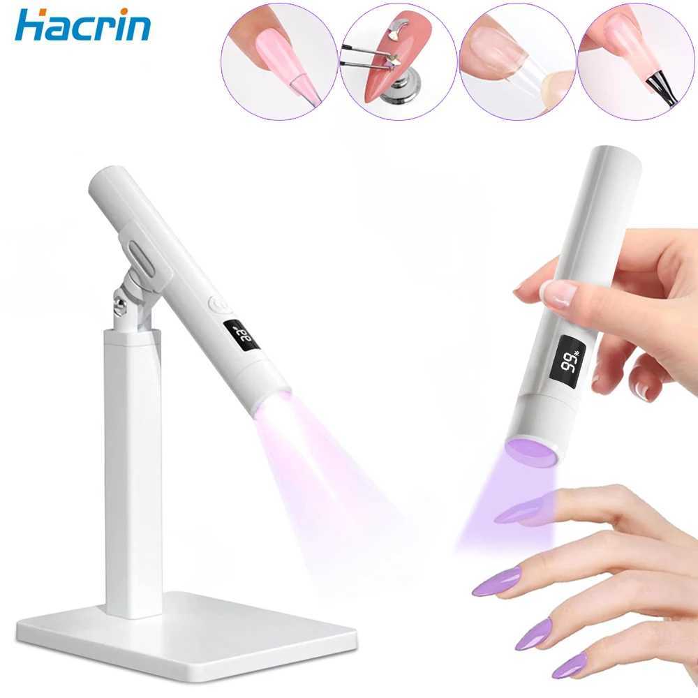 UV LED Nail Lamp Portable Nails Dryer Stand Lamp Mini UV Light For Nails Manicure LED Lamp Professional Nail Drying Lamp Y240801