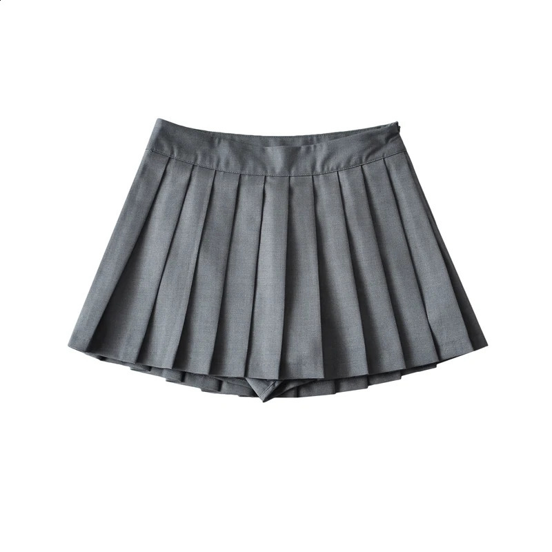Summer Mini Skirts for Women Harajuku High Waist Skirts Women Korean Fashion Sexy Skirts Retro Wrinkle Skirts Tennis Pink Blue 240729Z