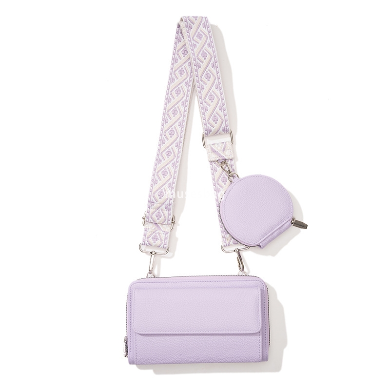 New mobile phone bag INS niche design single shoulder crossbody bag mobile phone bag multi-function broadband bag