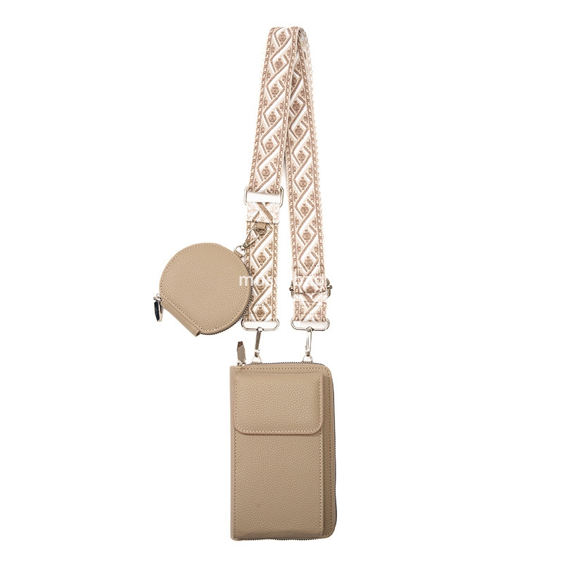 Japanese new ins crossbody bag niche design women's shoulder bag fashion mobile phone bag simple bag with pouch