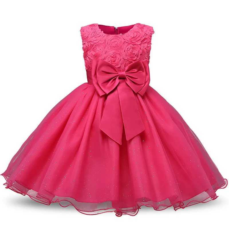 Princess Girl Dress Wedding Birthday Party Frocks for Children Costume With Bow Prom Ball Gown Elegant Party Dress For Girls X250203