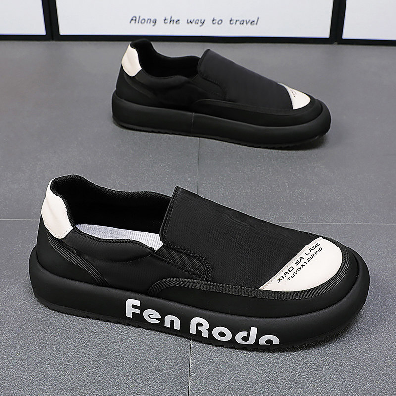 Ddmysports One Step Lazy New Spring Summer Breathable Low Top Casual Board Canvas Men S Old Beijing Cloth Shoes Outdoor OUTDOOR