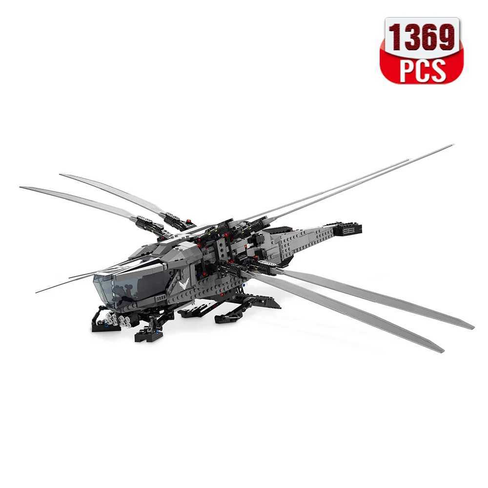 Dune Royal Atreides Ornithopter Building Blocks Kit - Build Fly Your Own Sci-Fi Plane Toy, Gift for Kids & Adults, 2024 dh5727163