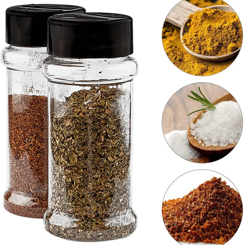 Ultensilio for Kitchen Condiment Seasoning Container Spice Bottles Seasoning Condiments Door Storage Jars Spices Plastic Set Box 240801