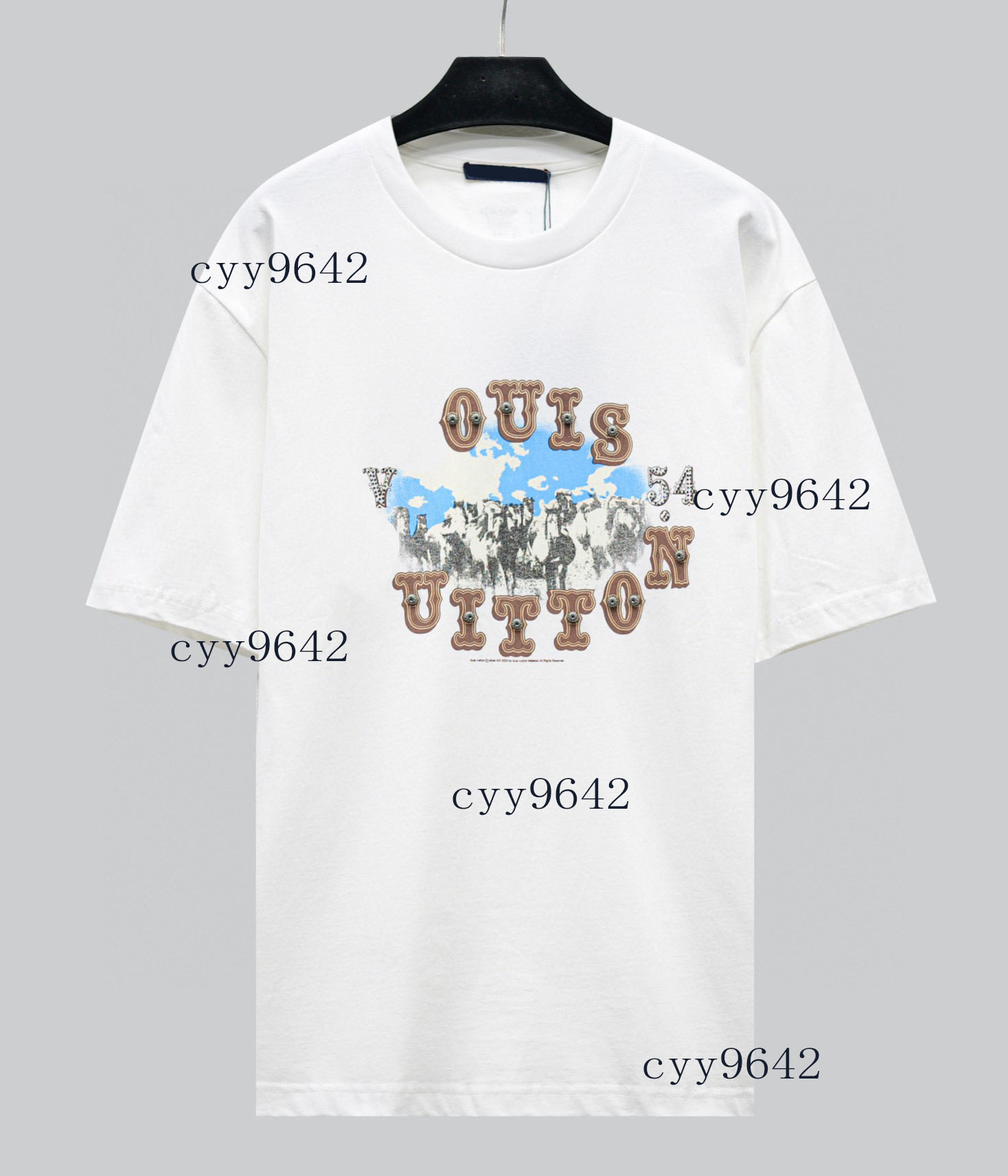 Men's Plus Tees & Polos T-SHIRTS Round neck embroidered and printed polar style summer wear with street pure cotton r222r