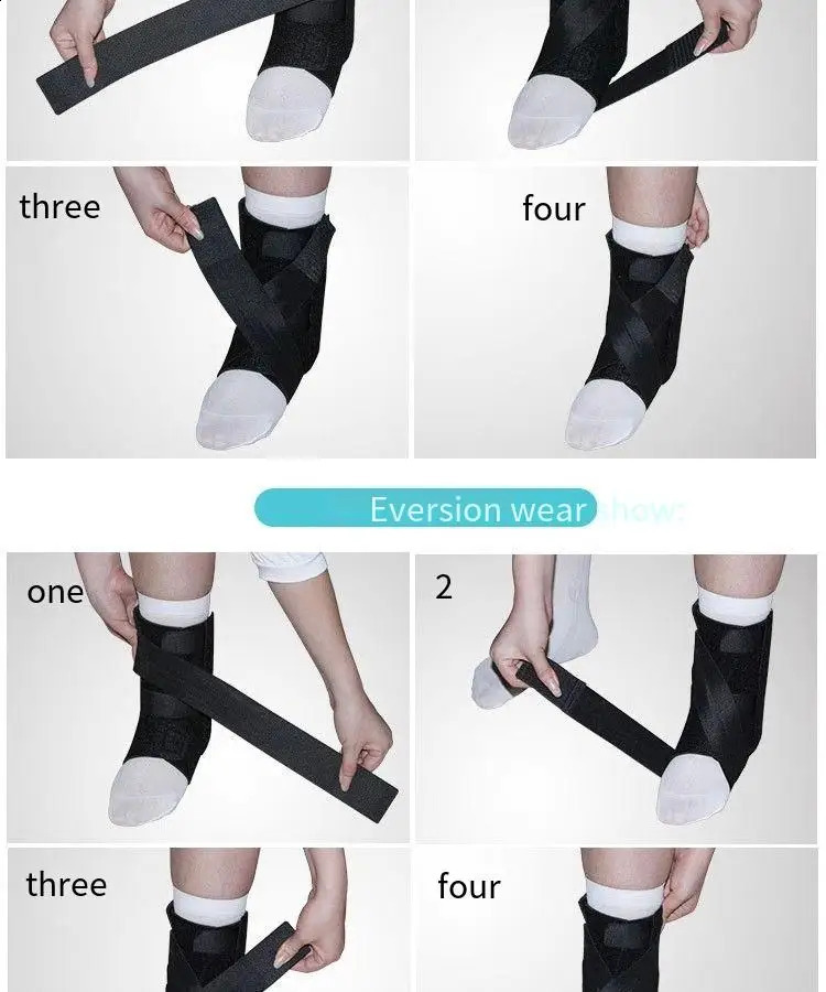 Ankle protection foot inversion correction shoe and foot sagging orthosis stroke hemiplegia rehabilitation equipment 240726