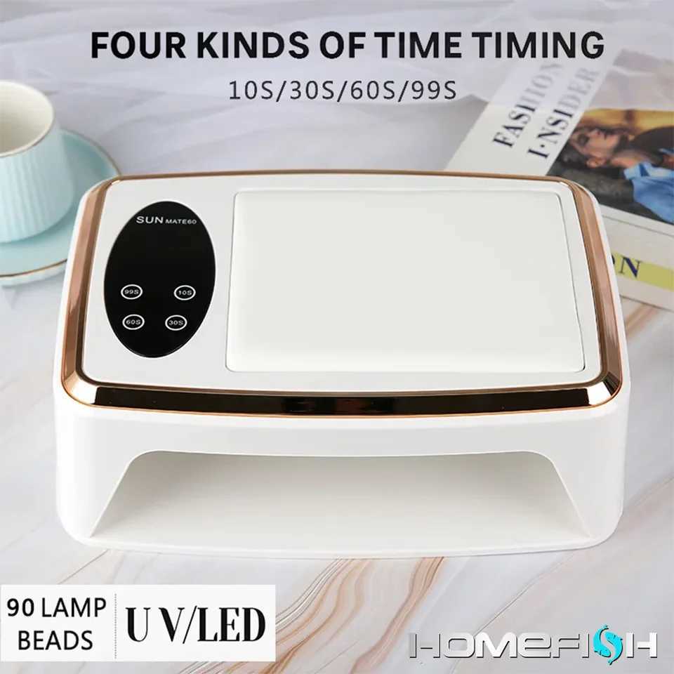 380W Professlonal Nall Dryer 90 Leds Nall Dryer UV Lamp for Curlng All Gel Nall Pollsh Motlon Senslng Manlcure PedlcureCL2400806