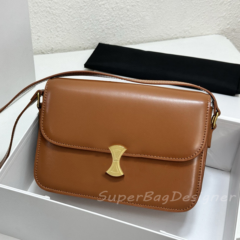 7A quality shoulder designer bag handbags lady fashion bags luxury cross body bags genuine leather teen box leather high sense 18.5cm 22cm full packaging