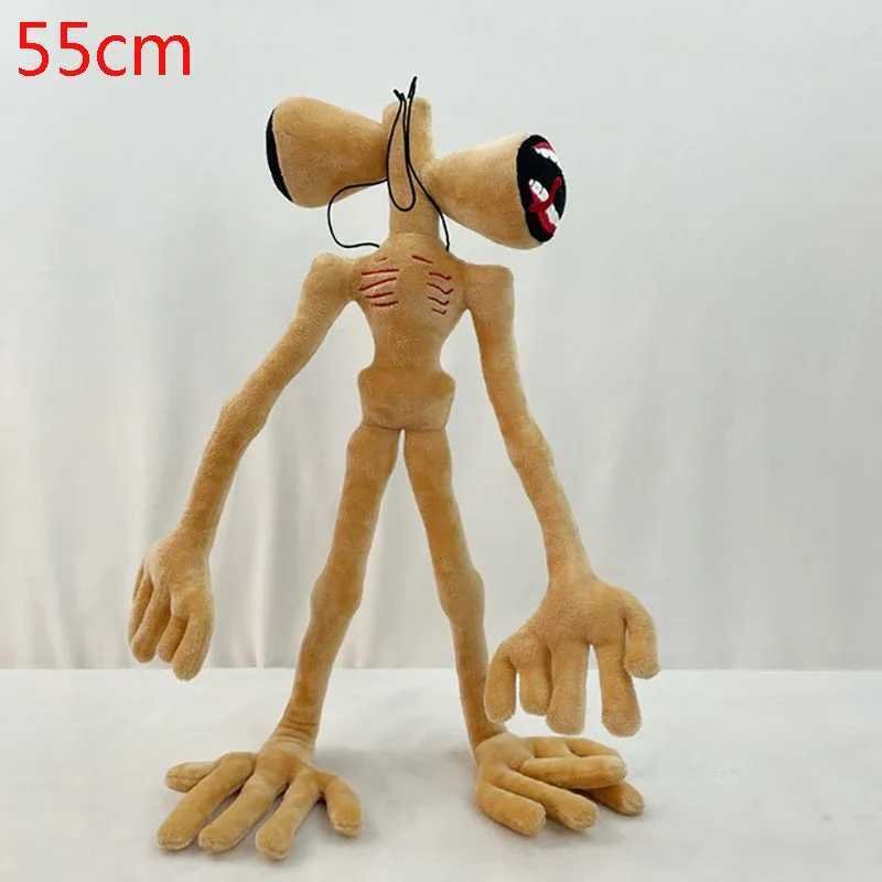 55CM Bendable Siren Head Plush Toys Office Decoration Standing Siren Head Stuffed Toy Desktop Ornaments Plushie Dolls Y240801