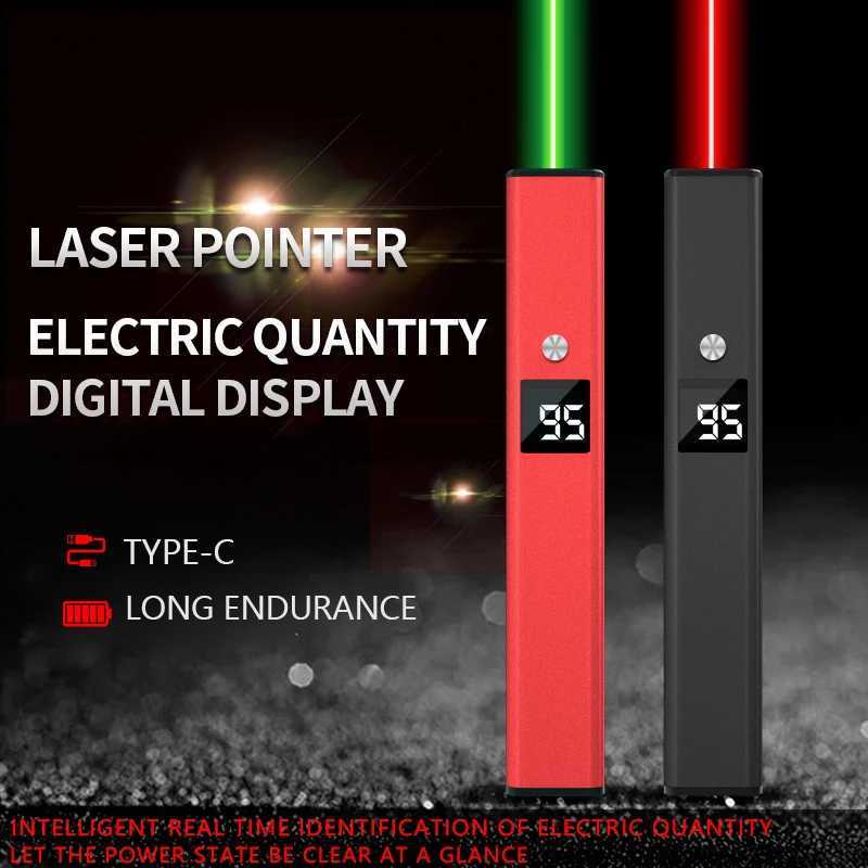 Lassr Pointer Electricity digital display Laser pen sales Department Laser pointer infrared ray pointer Type-C charging B240801