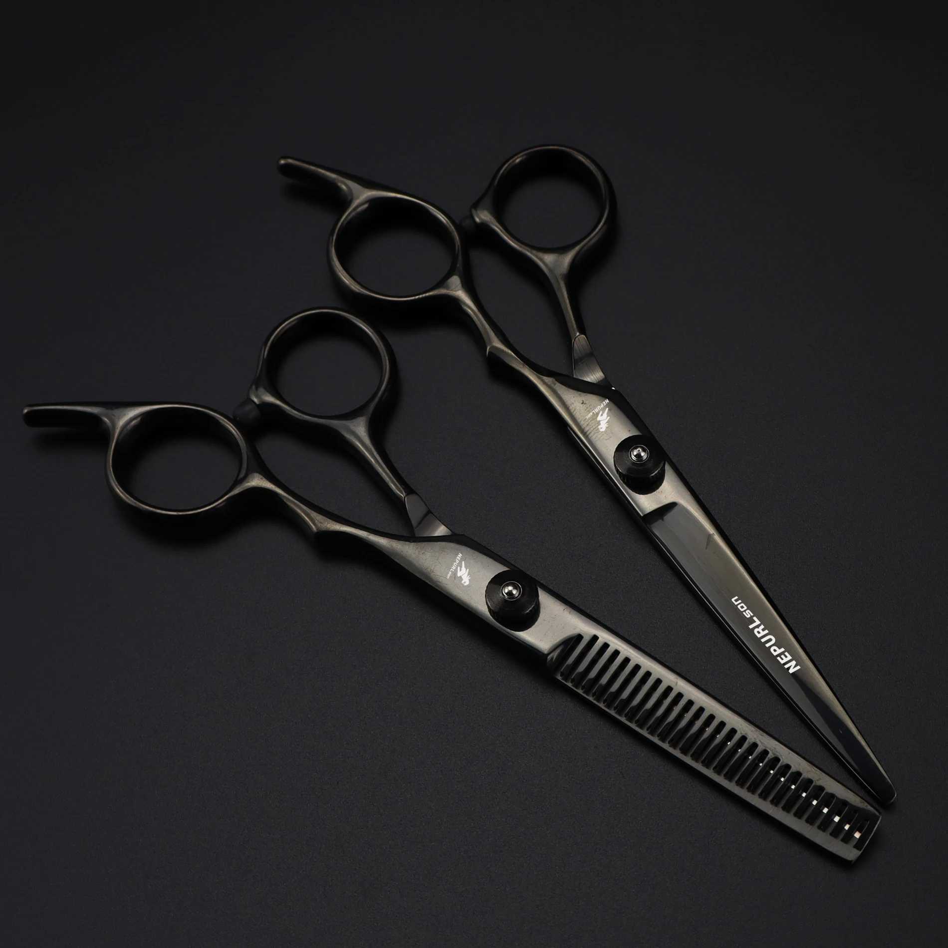 New Arrival 6-inch dental arch barbers and barbers flat scissors especially fine hair and fine hair cutting Z241213