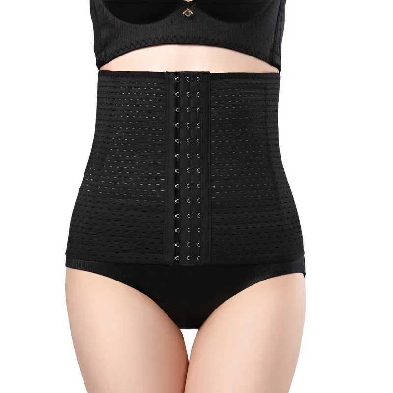 Waist Trainer Tummy Control Body Shaper Women XS~6XL Slimming Belt Corset Abdomen Belly Fitness Compression Shapewear W250616