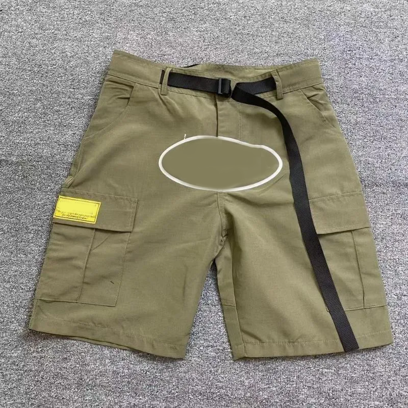 Men's Pants Printed Workwear Summer Elastic Band Leisure Style Shorts Gaojie Multiple Pockets Men Women