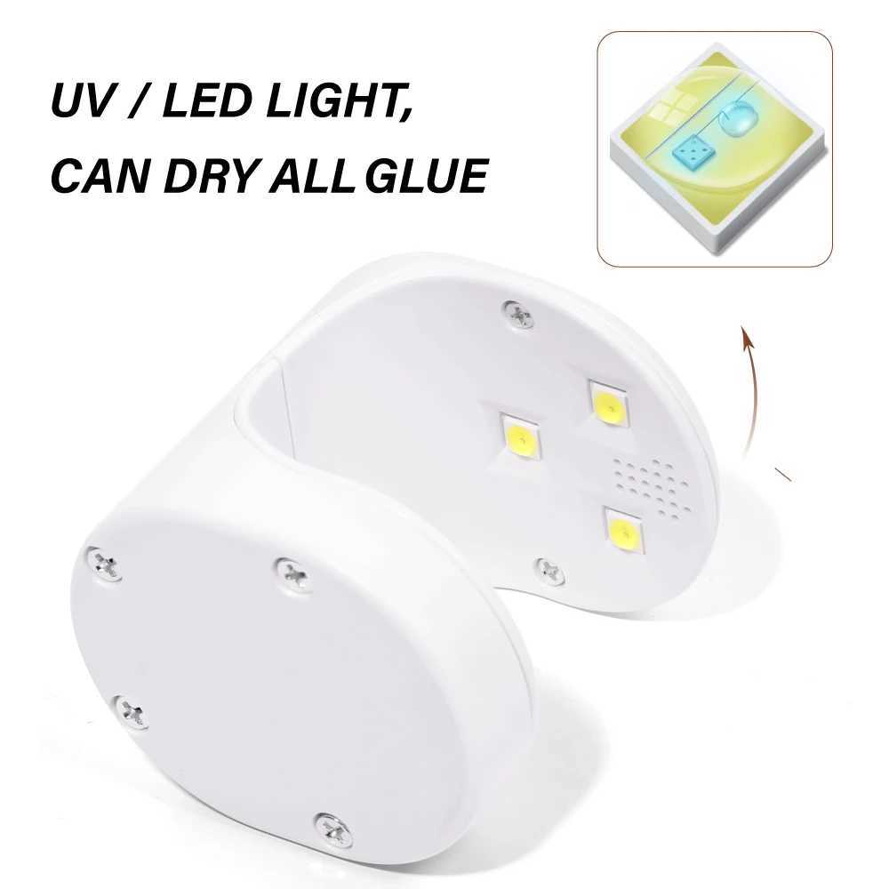 Mini Nail Dryer 30S Fast Dryer Lamp UV LED USB Lamp Manicure Egg Design Machine Single Finger Nail Art Tool Gel CuringCL240731