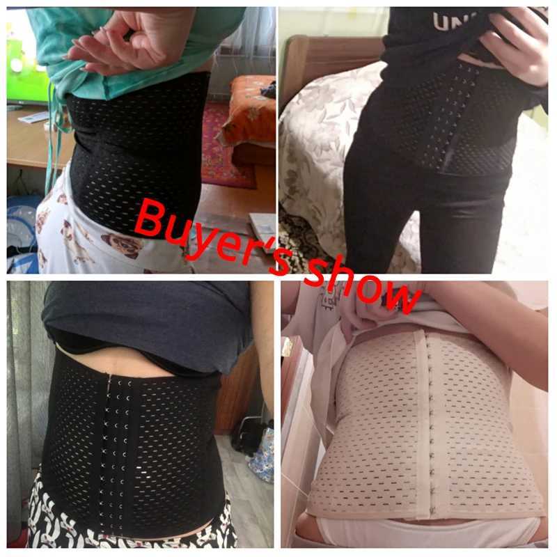 Waist Trainer Shapers Waist Trainer Corset Slimming Belt Shaper Body Shaper Slimming Modeling Strap Belt Slimming Corset W250120