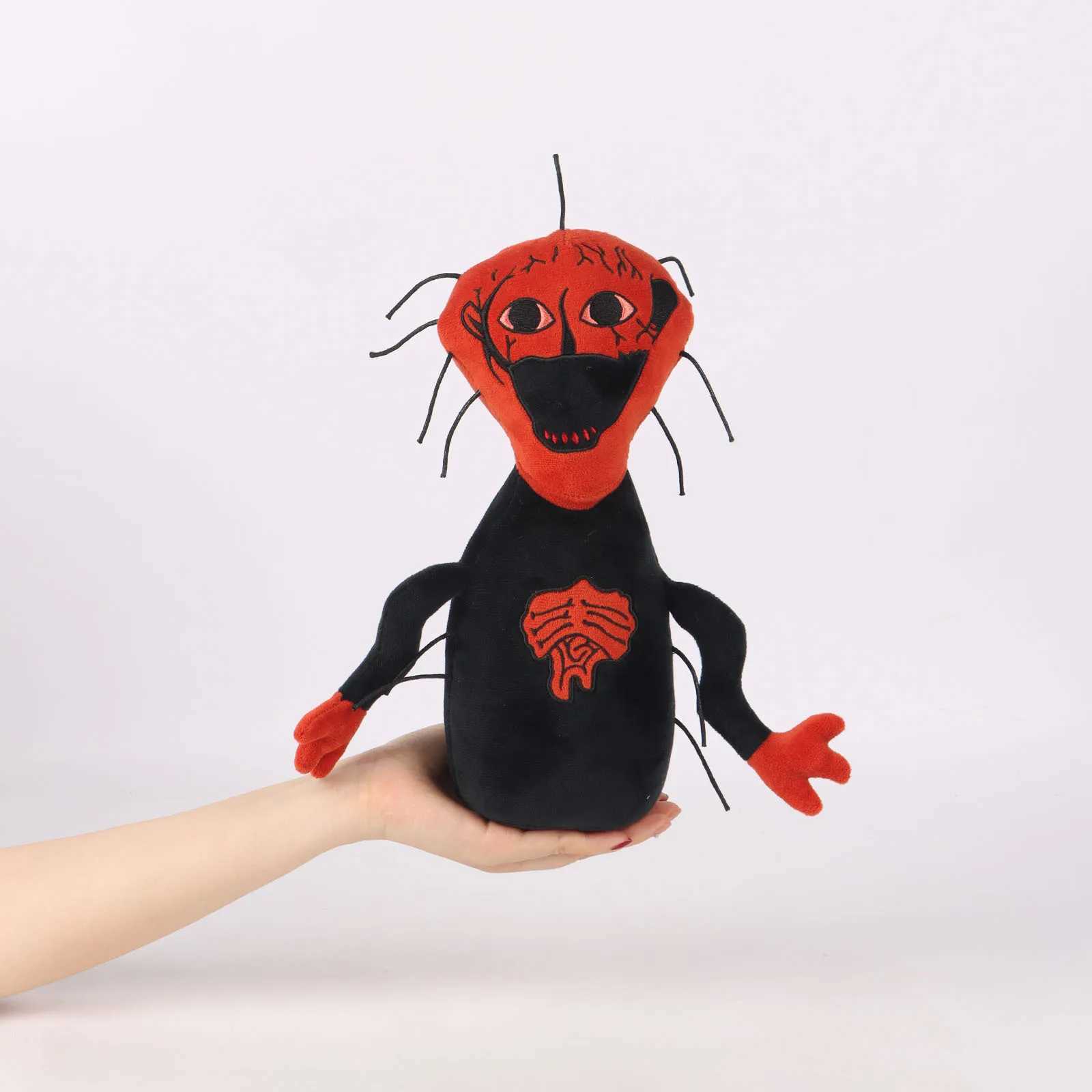 24cm The Boiled One Plush Toys Doll Terror Anime Stuffed Demon Pillow Birthday Halloween Gift For Children Toy Boys Home Decor Y240801