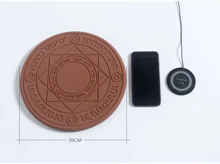 New Arrival Magic Array Wireless Charger Universal Qi Wireless Fast Charger Charging Pad for some Mobile Phone 10W M250402