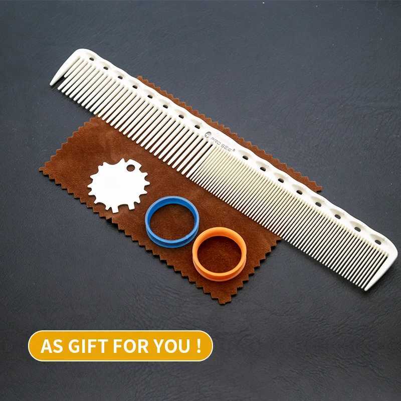 New Arrival Prosee High Quality 6.0-inch Hitachi 440C Steel Blue Coated Titanium Hair Salon Hair Clipper Z241213