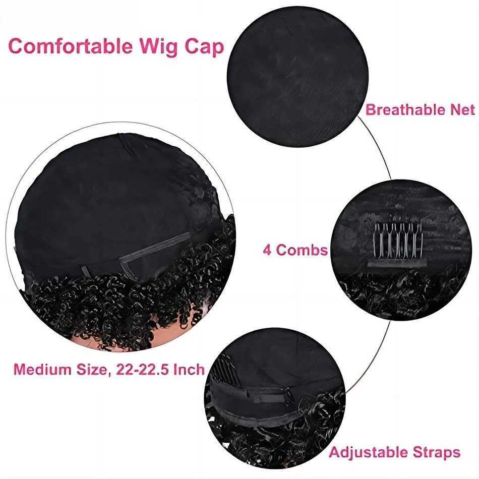 Short African Twisted Curled 99J Female Wig 100% Human Hair Wig 180% Density Elf Curled African Wig W240801