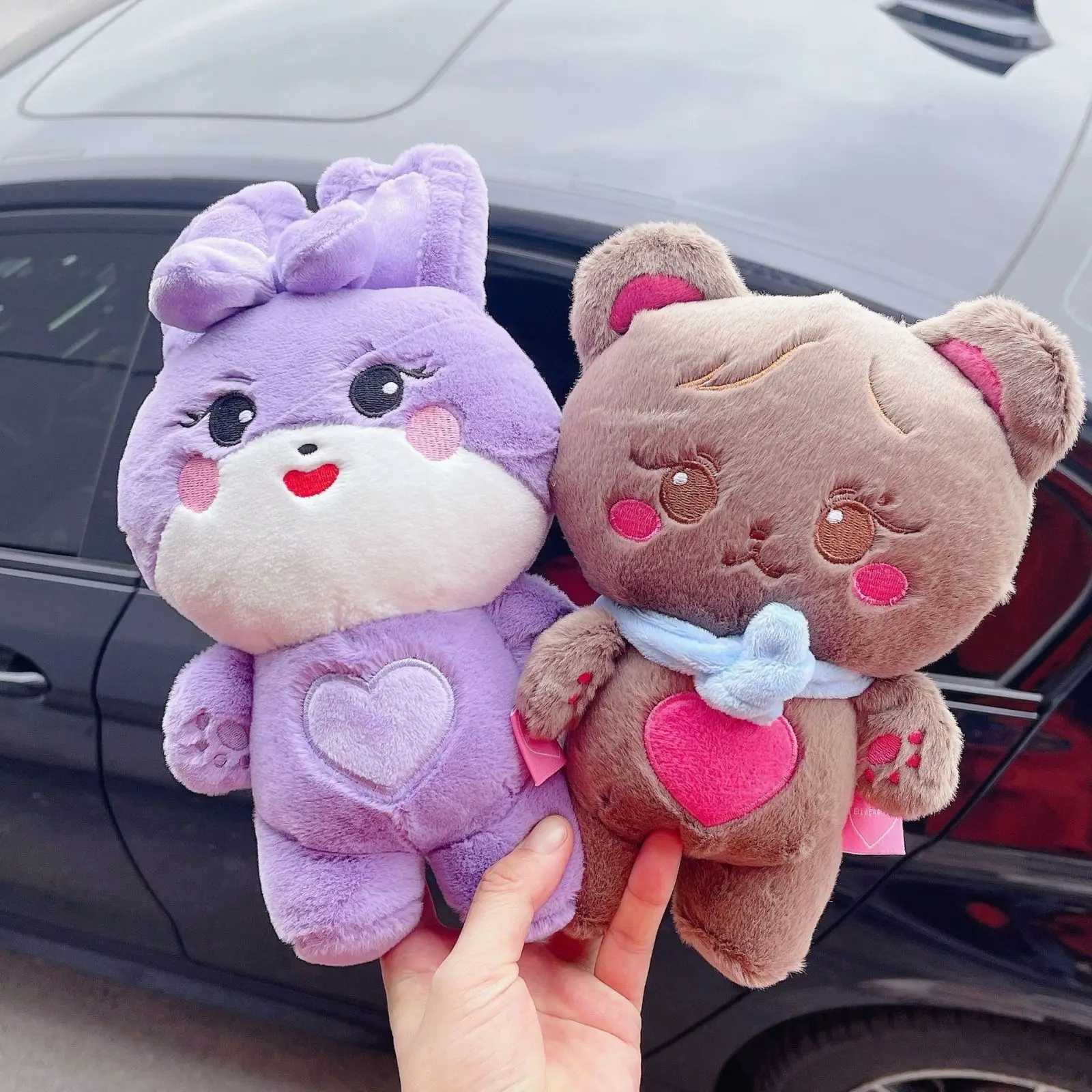 20cm Black and Pink Kpop Plush Doll JISOO JENNIE ROSE LISA World Tour Bornpink Pendants Stuffed Plushie Toy Pillow for Fans Gift Y240801