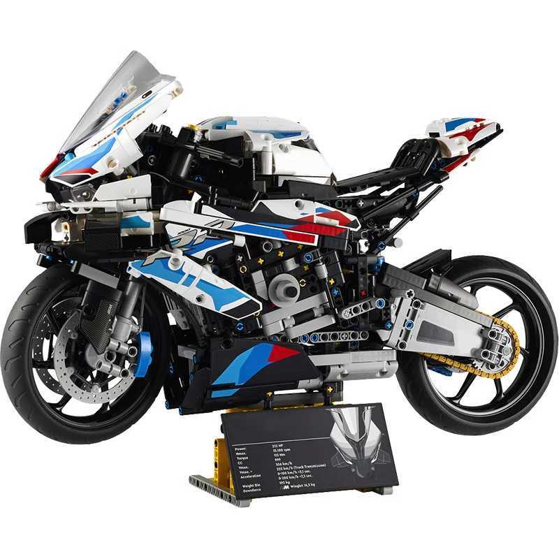 42130 Motorcycle 1000 RR Model Building Blocks Set 1920 Pieces Bricks MOC Toys Christmas and Easter Gift for Kids Or Adult Y240731