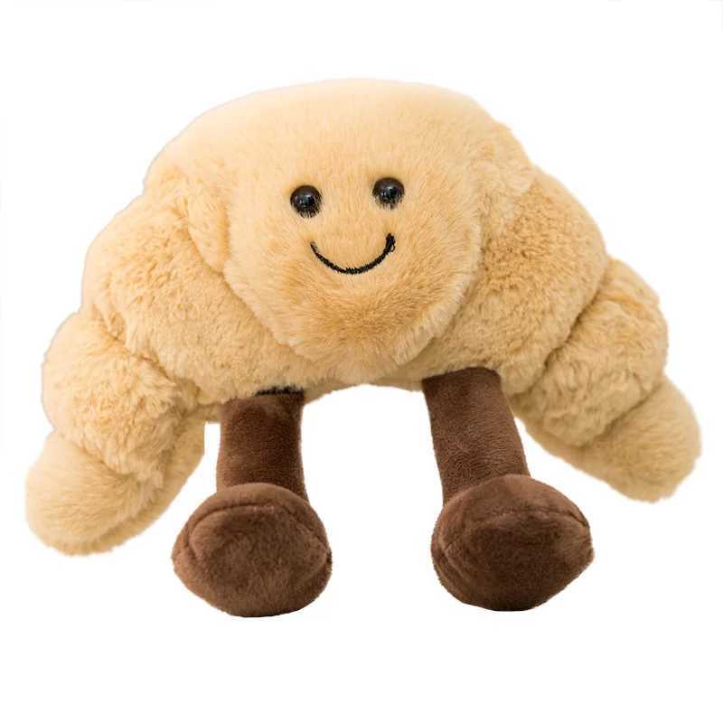 Kawaii Plush Toast Bread Pretzel Croissant Baguette Toy Stuffed Food Bread Soft Doll Lovely Room Decor Kids Toys Birthday GiftM240801