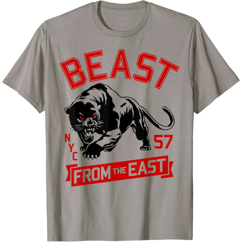 T shirt Mens Beast From The East NYC Panther Collegiate Graphic T-Shirt shirts tshirt graphic tee Casual tops summer clothes Short sleeve Free shippin