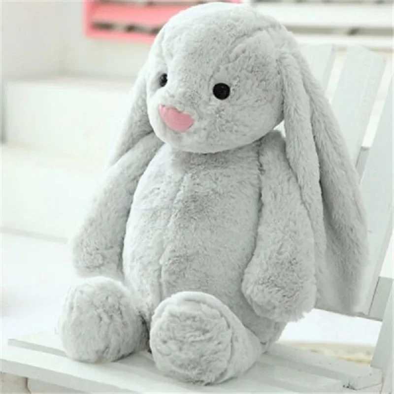 30/40cm Cute Plush Toys Stuffed Toy Rabbit Doll Baby Sleeping Companion Cute Plush Long Ear Rabbit Doll Pillow Childrens Gift X241028