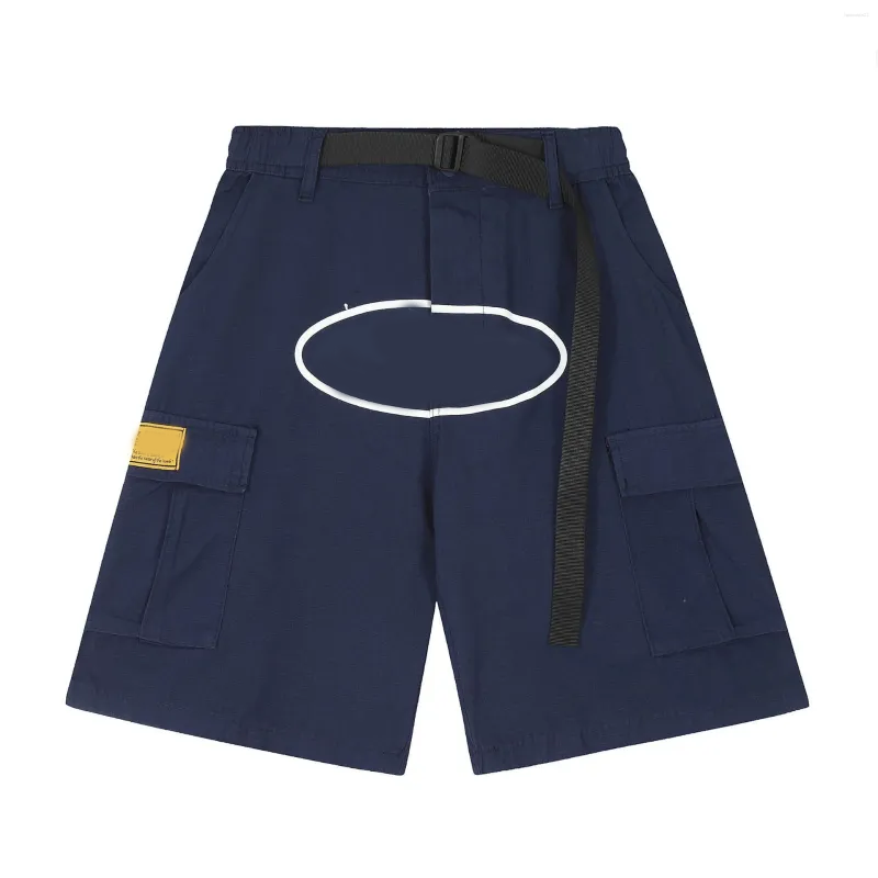 Men's Pants Printed Workwear Summer Elastic Band Leisure Style Shorts Gaojie Multiple Pockets Men Women