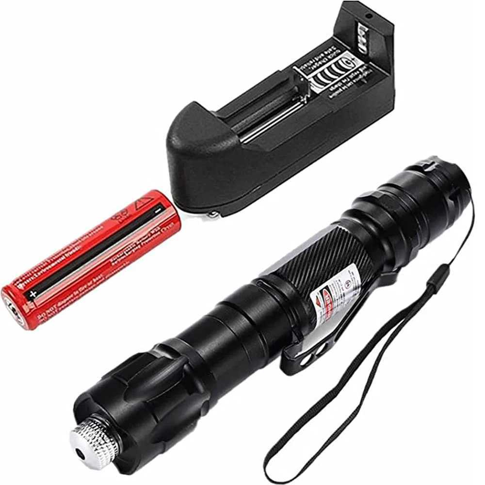 Green Laser Pointer 009 532nm 5mw Laser Sight Pen Beam Starry Outdoor Hunting with Battery+Charger 2 in 1 lamp head B240801