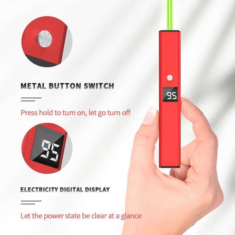 Lassr Pointer Electricity digital display Laser pen sales Department Laser pointer infrared ray pointer Type-C charging B240801