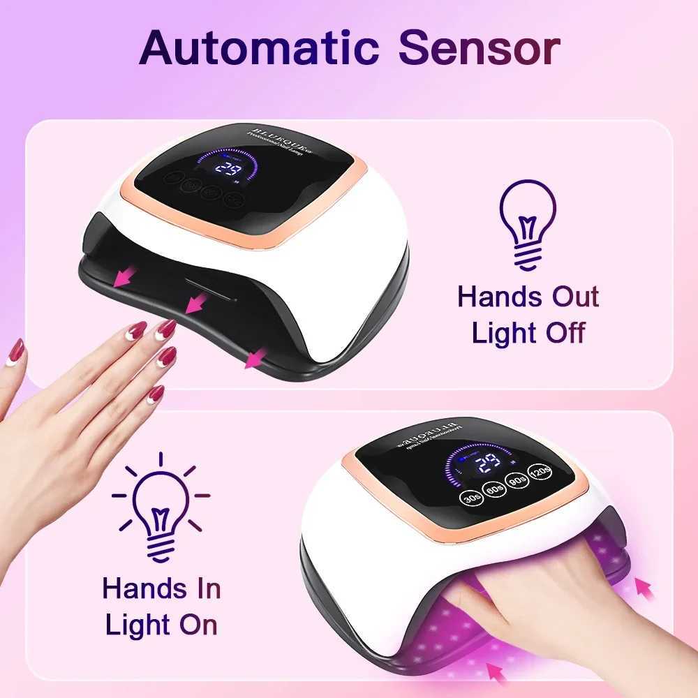 V3 UV LED Nail Lamp 180W Professional Nail Curing Lamps for Home Salon Led Drying Lamps for Nail Equipment Dryer for Gel PolishCL2400806