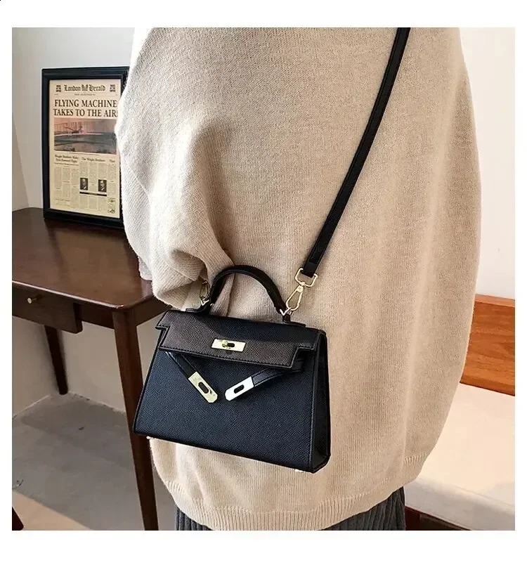 simple small bag female fashion net red bags texture shoulder all crossbody 240731 4