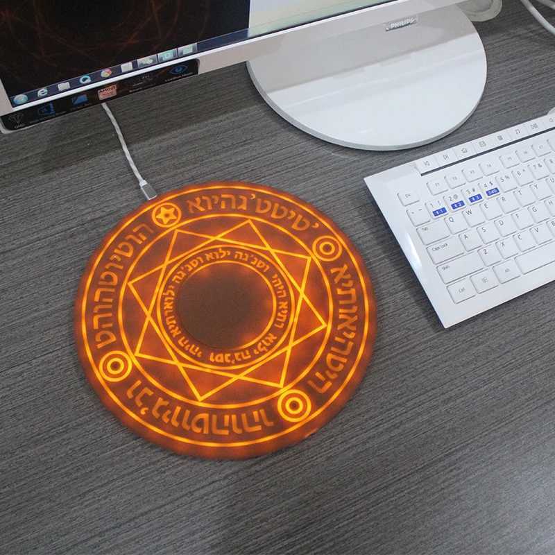 New Arrival Magic Array Wireless Charger Universal Qi Wireless Fast Charger Charging Pad for some Mobile Phone 10W M250402